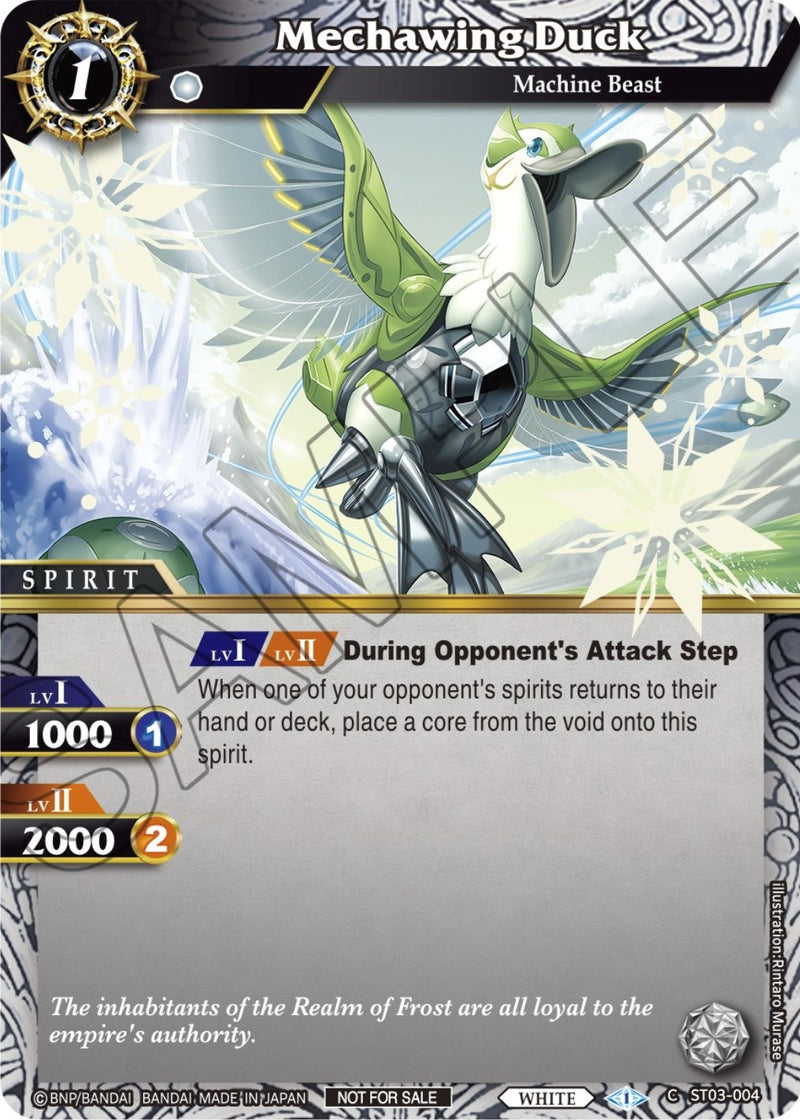 Mechawing Duck Event Pack Vol 1 (ST03-004) [LEP]