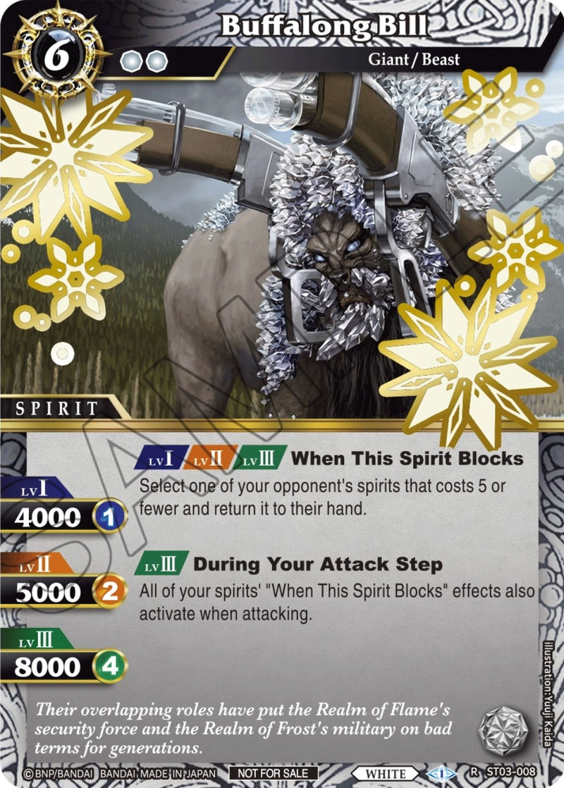 Buffalong Bill Launch Event Finalist Set (ST03-008) [LEP]