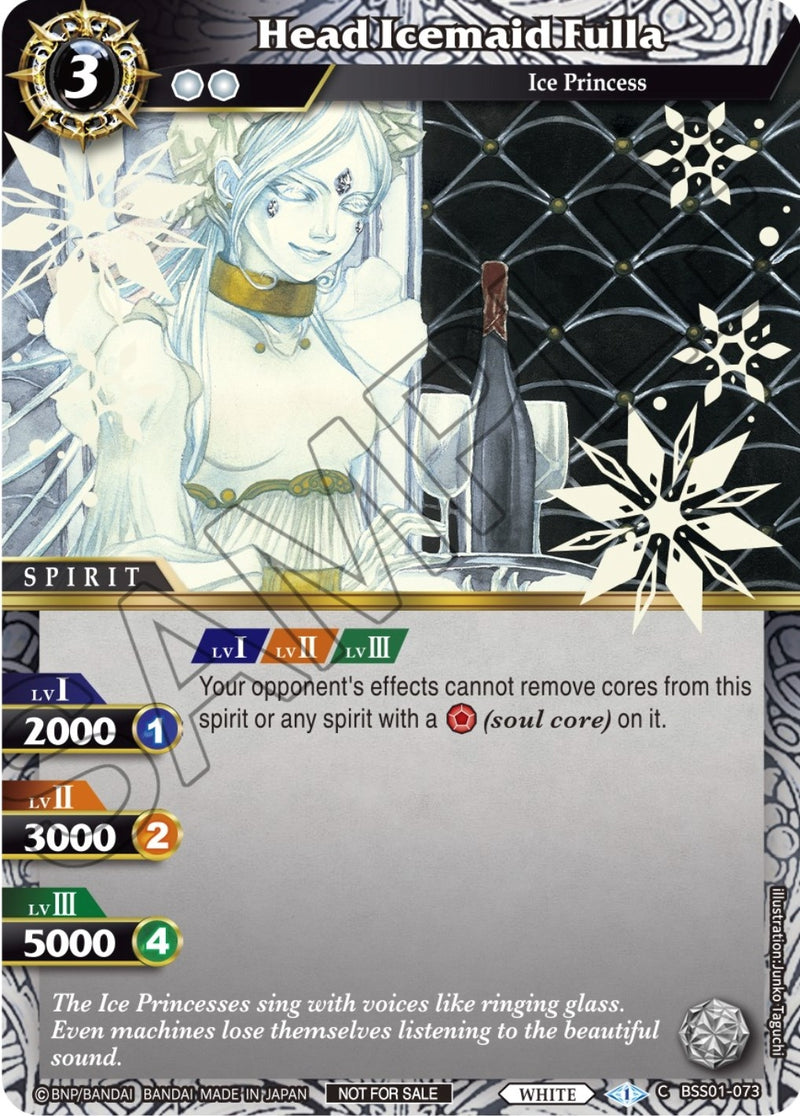 Head Icemaid Fulla Event Pack Vol 1 (BSS01-073) [LEP]