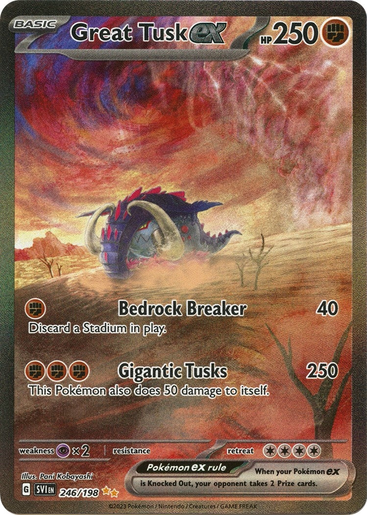 Great Tusk ex 246 198 (246/198) [SV1]