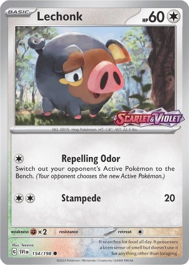 Lechonk 154 198 Store Promo (154/198) [MCAP]