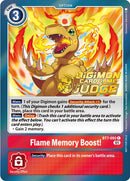 Image for Flame Memory Boost! (Judge Pack 3) [Next Adventure]