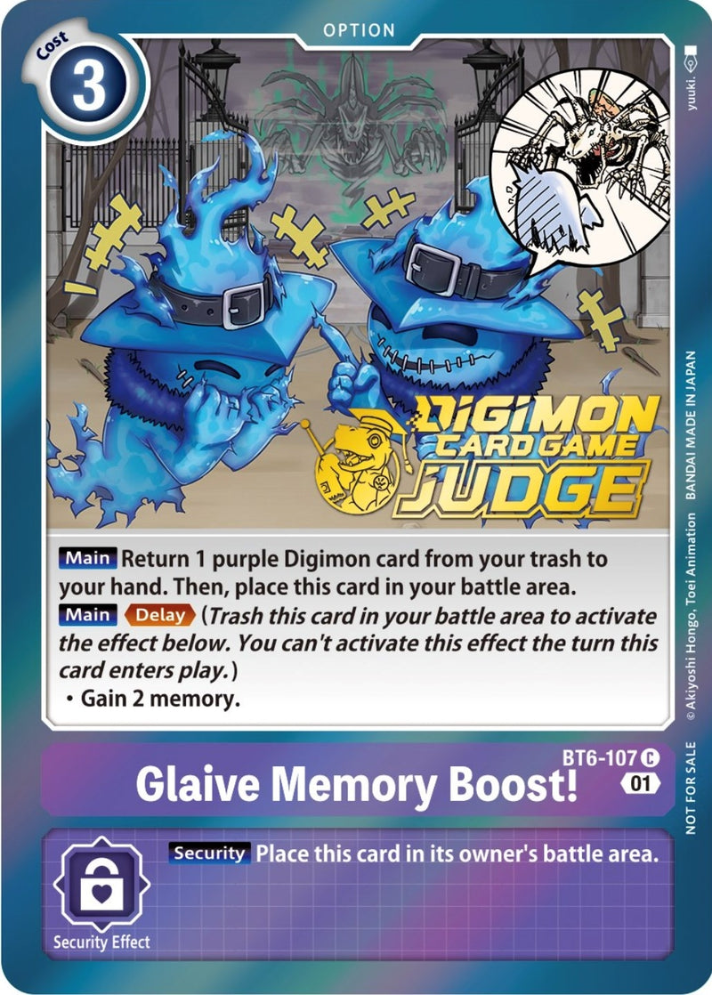 Image for Glaive Memory Boost! (Judge Pack 3) [Double Diamond]