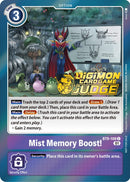Image for Mist Memory Boost! (Judge Pack 3) [New Awakening]