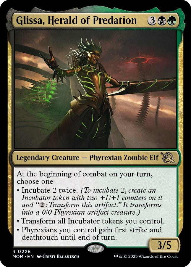 Glissa, Herald of Predation [March of the Machine]