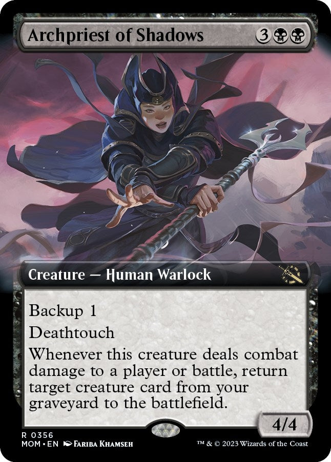 Archpriest of Shadows Extended Art (356) [MOM]