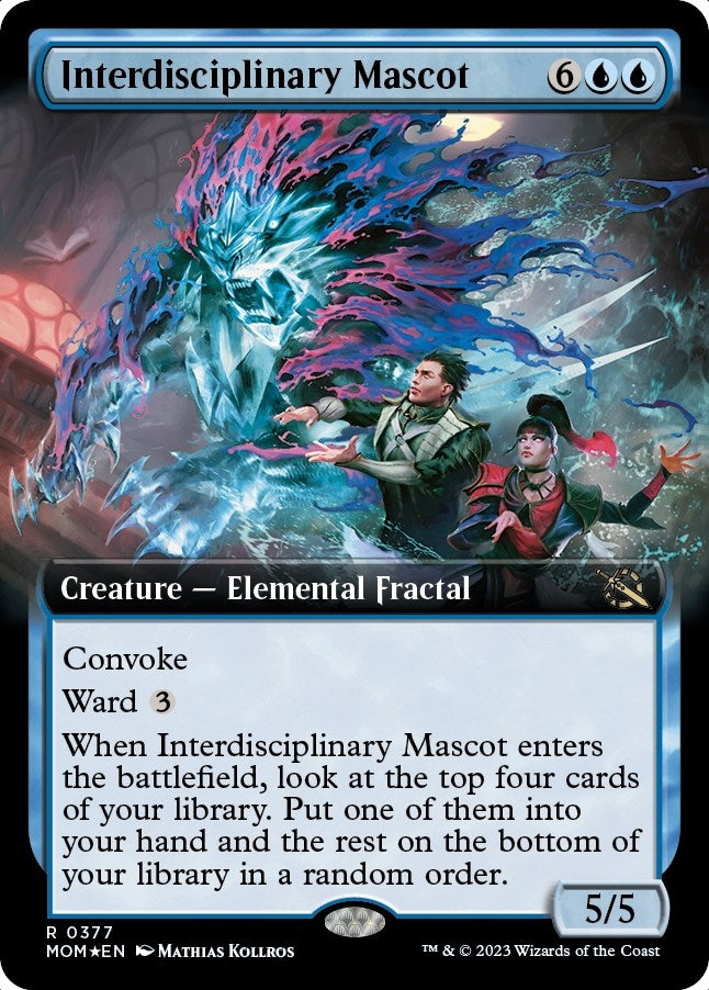 Interdisciplinary Mascot Extended Art (377) [MOM]