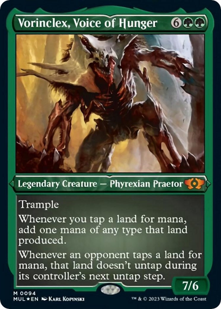 Vorinclex Voice of Hunger Foil Etched (94) [MUL]