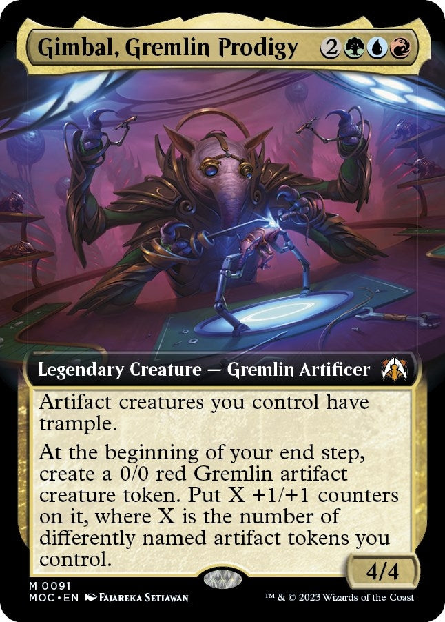 Gimbal Gremlin Prodigy Extended Art (91) [MOC]