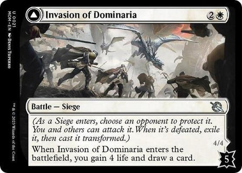 Invasion of Dominaria // Serra Faithkeeper [March of the Machine]