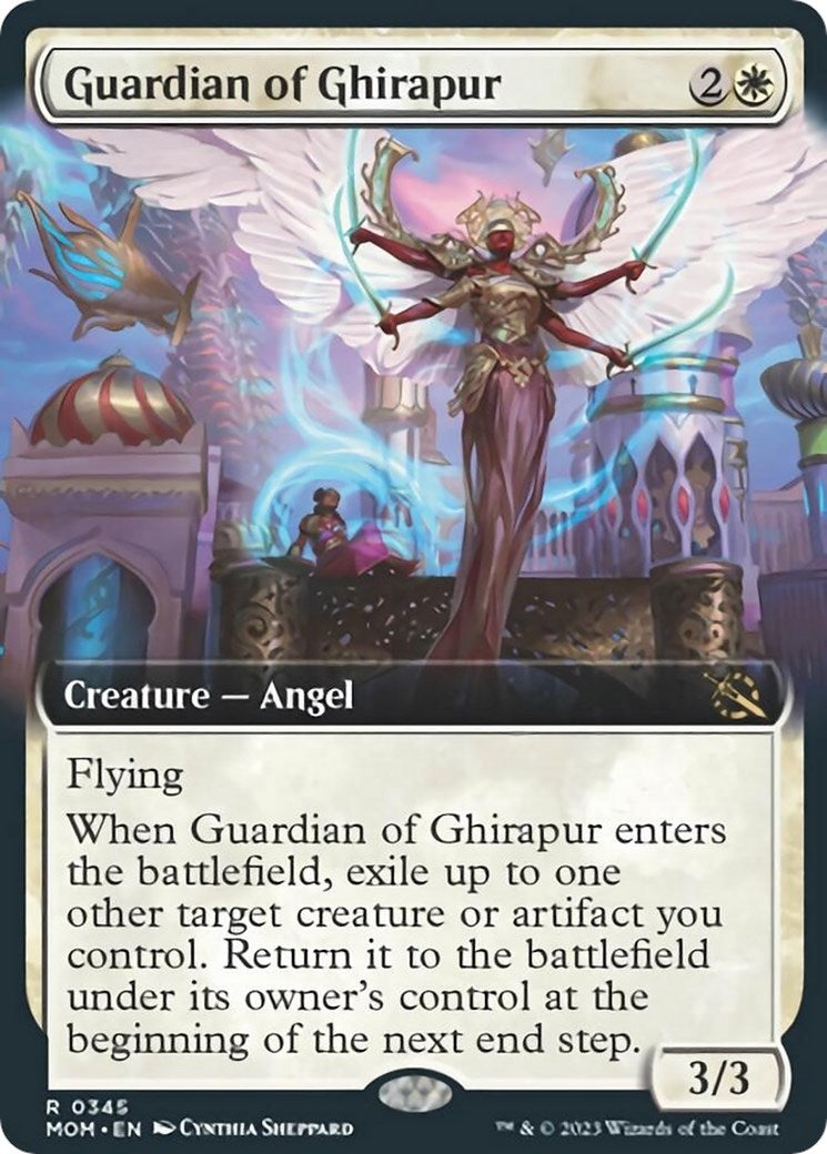 Guardian of Ghirapur Extended Art (345) [MOM]