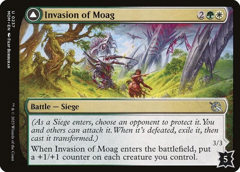 Invasion of Moag // Bloomweaver Dryads [March of the Machine]