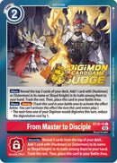 Image for From Master to Disciple (Judge Pack 3) [Starter Deck 12: Jesmon]