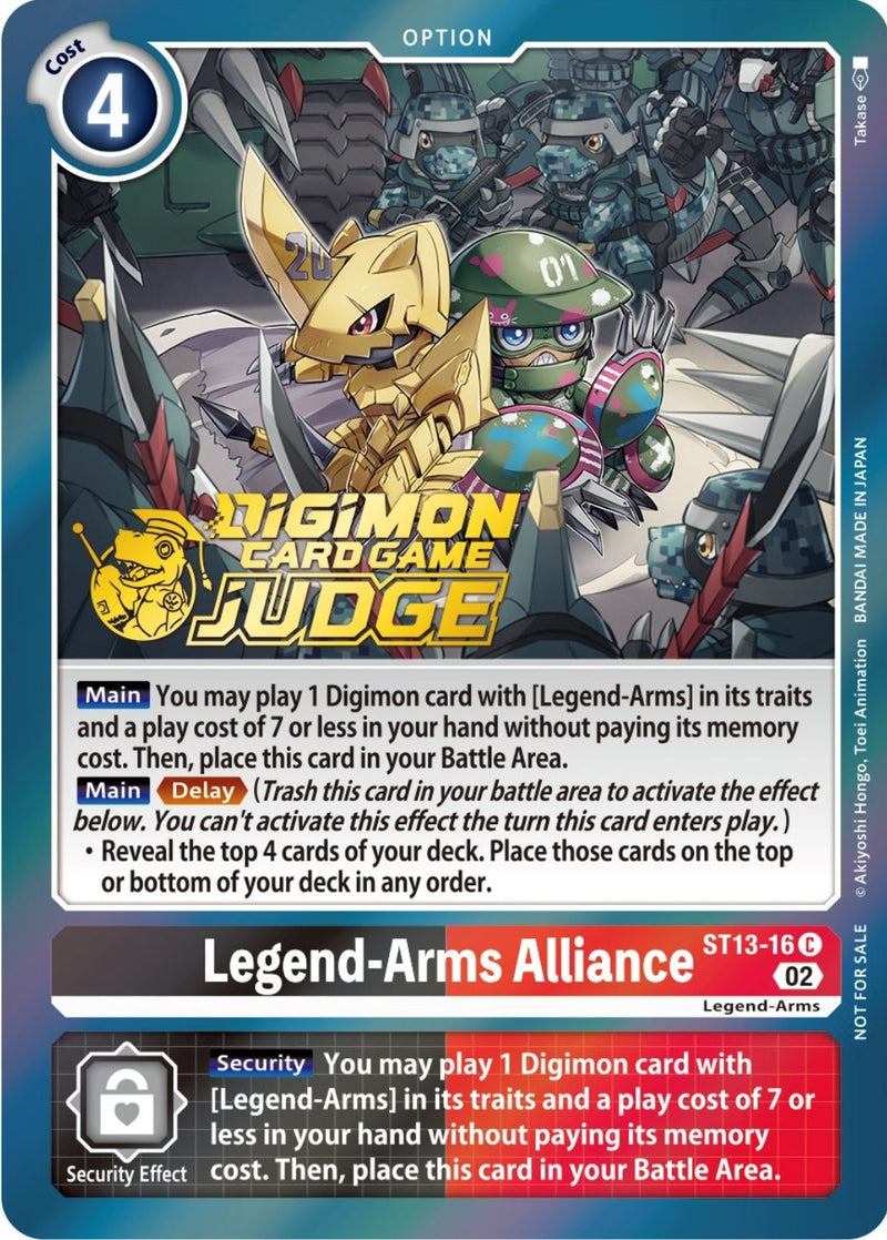 Image for Legend-Arms Alliance (Judge Pack 3) [Starter Deck 13: Ragnaloardmon]