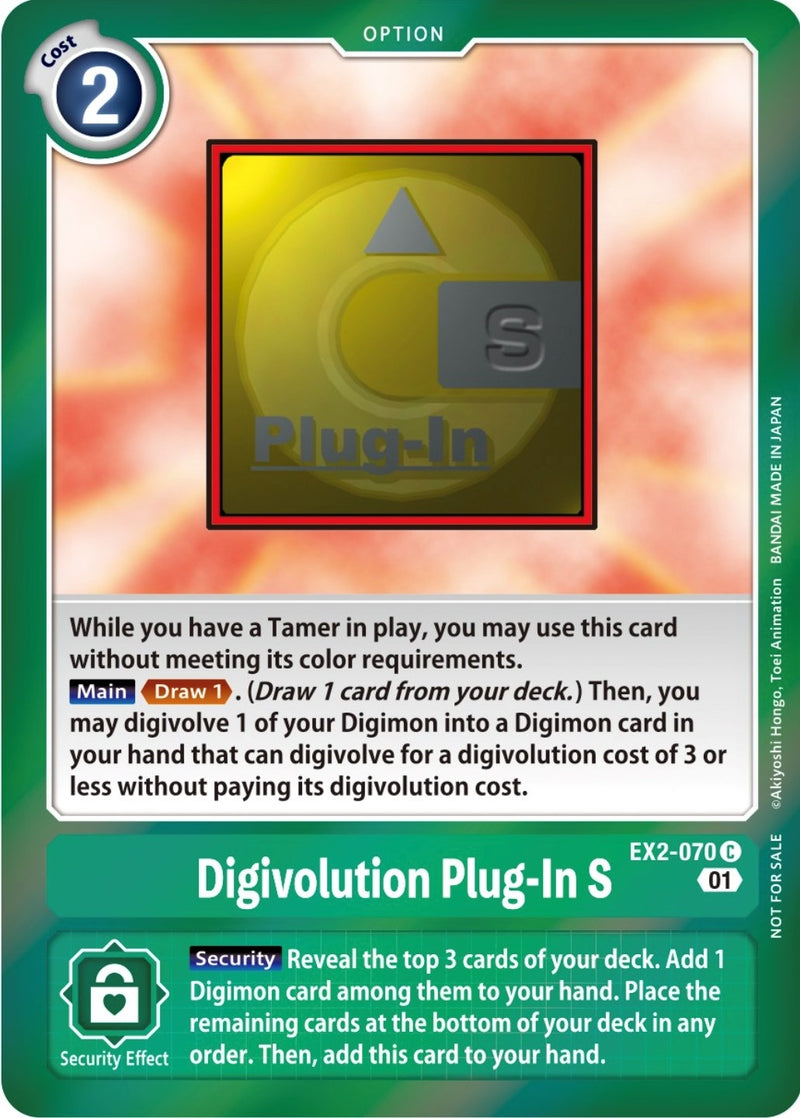 Image for Digivolution Plug-In S (Event Pack 4) [Digital Hazard]