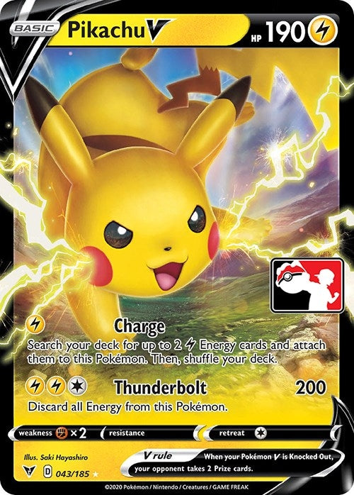 Pikachu V (043/185)