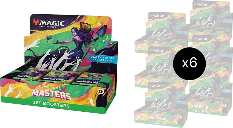 Commander Masters Set Booster Box Case [CMM]