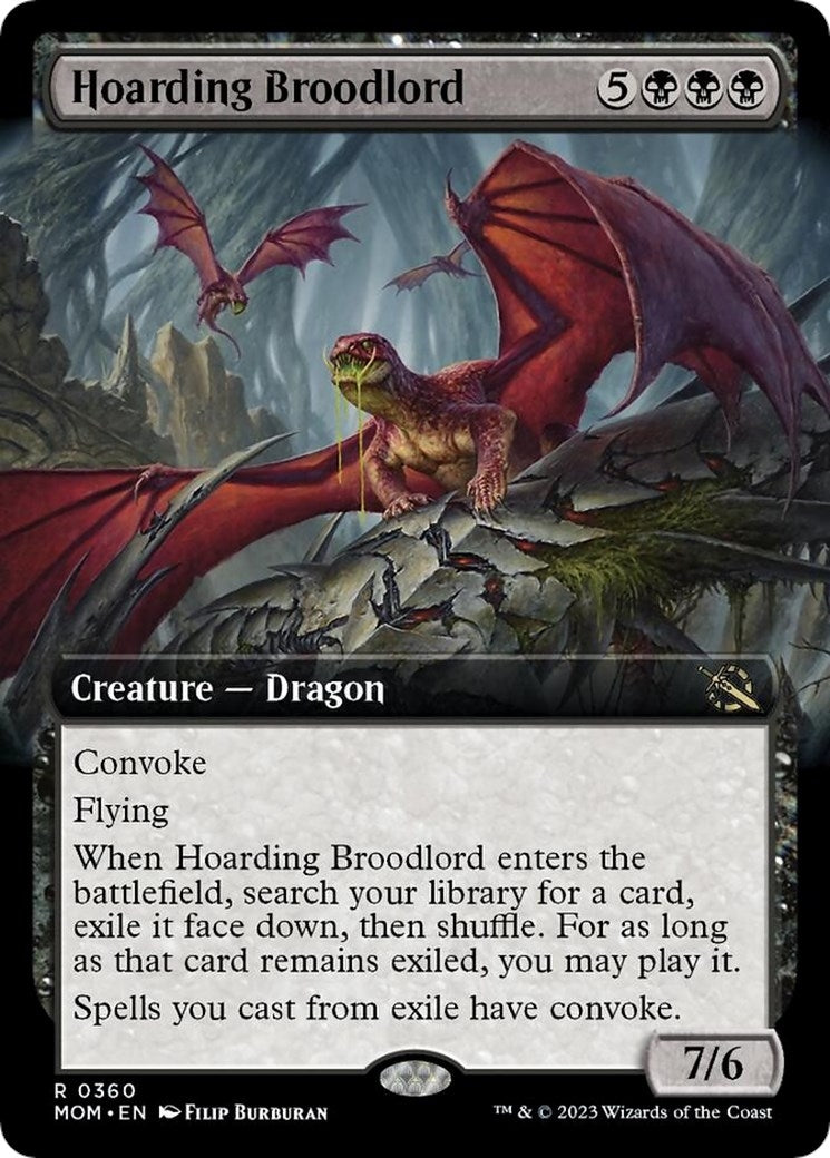 Hoarding Broodlord Extended Art (360) [MOM]