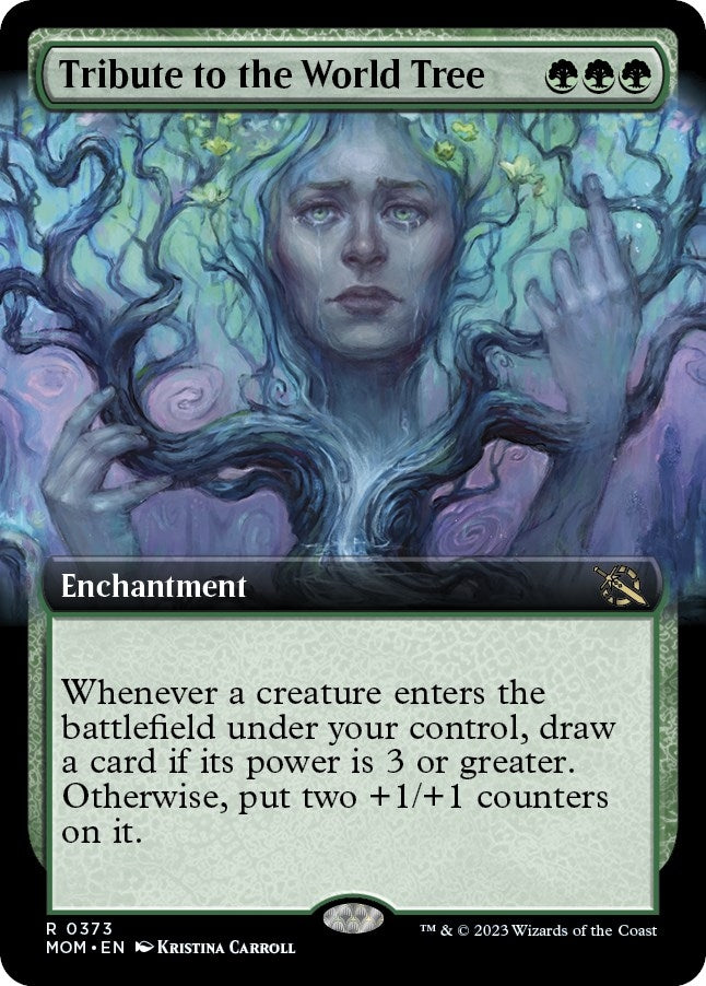 Tribute to the World Tree Extended Art (373) [MOM]