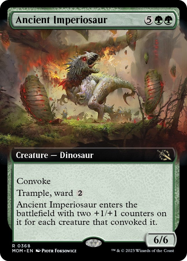 Ancient Imperiosaur Extended Art (368) [MOM]