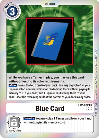 Image for Blue Card (Event Pack 4) [Digital Hazard]