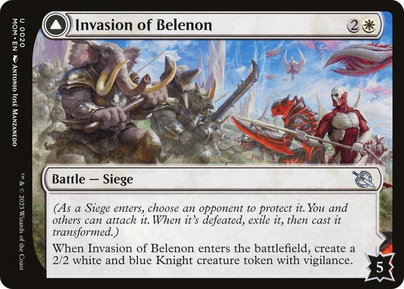 Invasion of Belenon // Belenon War Antherm [March of the Machine]