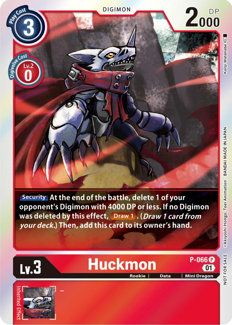 Image for Huckmon - P-066 (Limited Card Pack) [Digimon Promotion Cards]