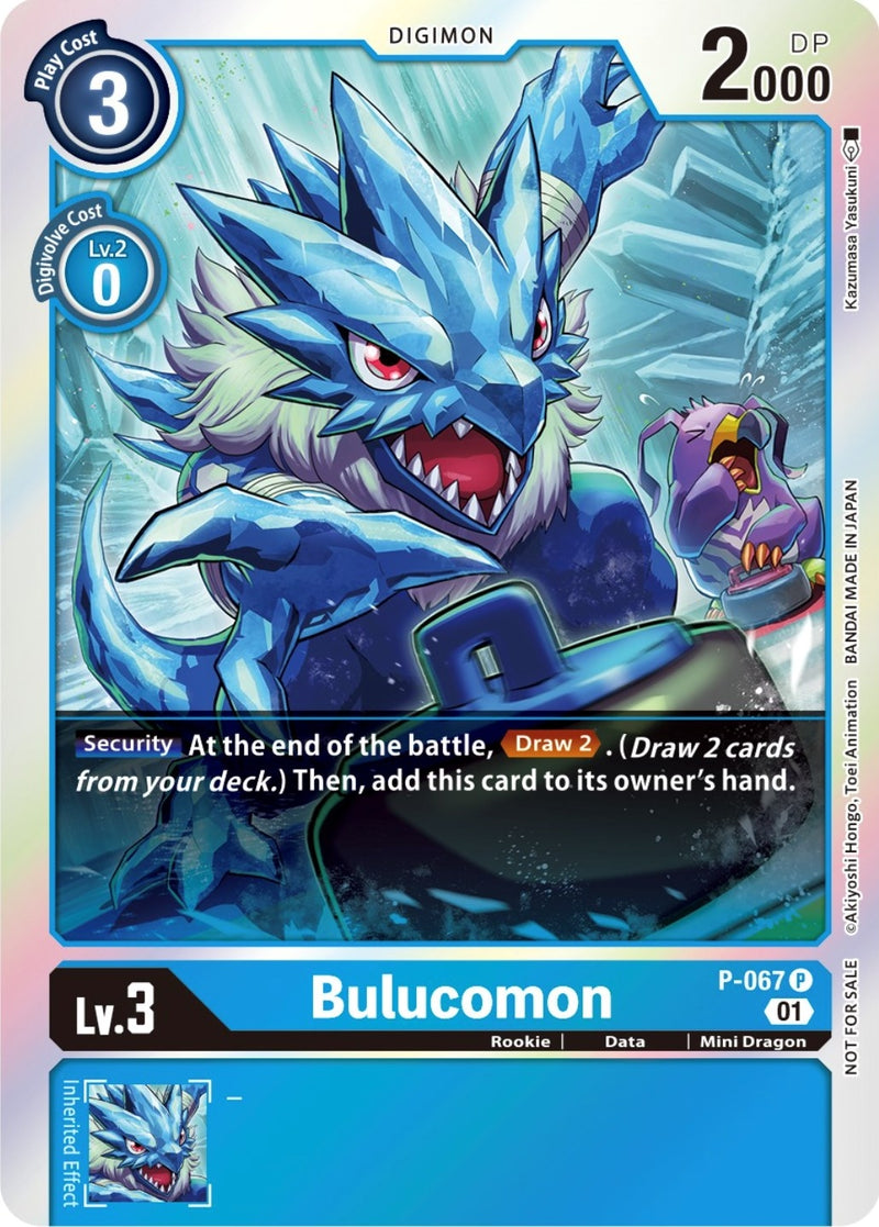 Image for Bulucomon - P-067 (Limited Card Pack) [Digimon Promotion Cards]