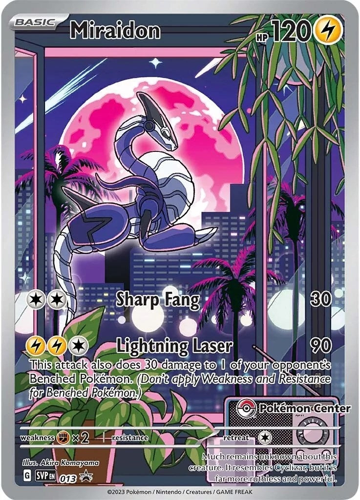 Miraidon 013 Pokemon Center Exclusive (013) [SVP]