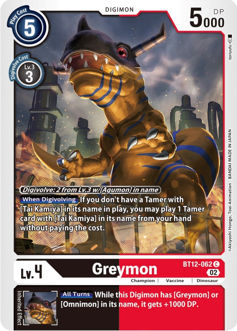 Image for Greymon [Across Time]