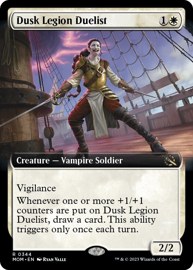 Dusk Legion Duelist Extended Art (344) [MOM]