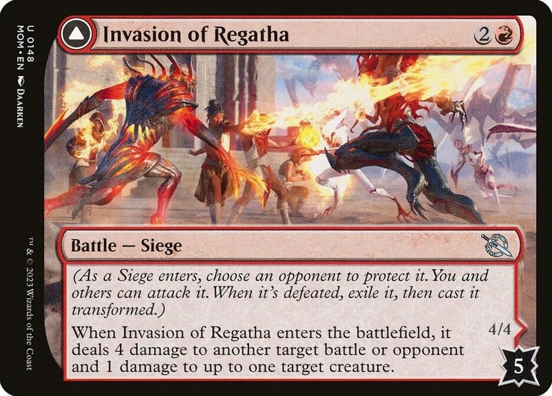 Invasion of Regatha // Disciples of the Inferno [March of the Machine]
