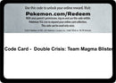 Code Card Double Crisis Team Magma Blister [WCD]