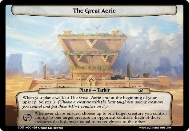 The Great Aerie (53) [MOC]