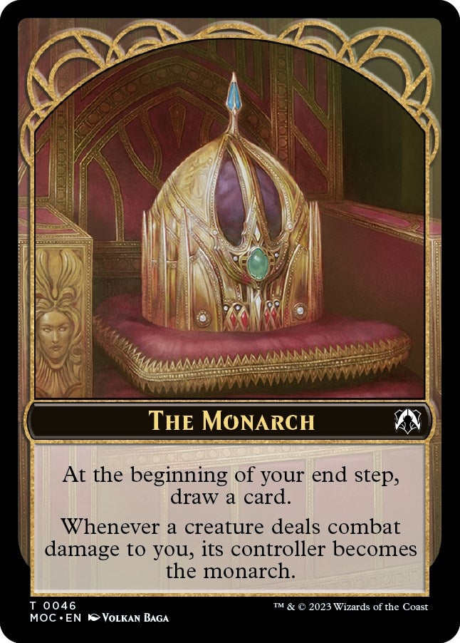 The Monarch Shapeshifter Double sided Token (46 //12) [MOC]