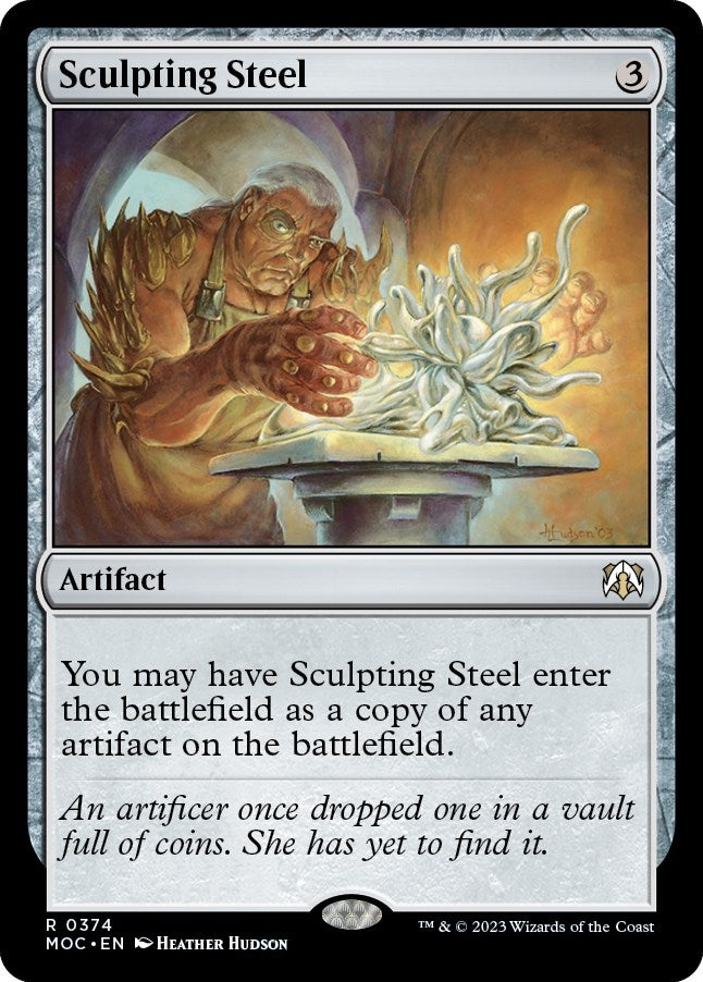 Sculpting Steel (374) [MOC]