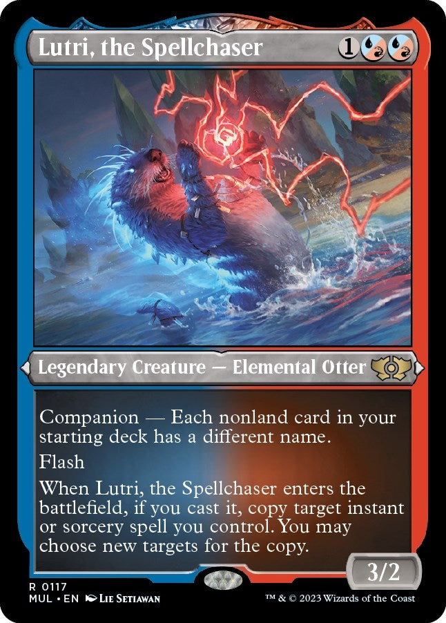 Lutri the Spellchaser Foil Etched (117) [MUL]