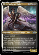 Firja, Judge of Valor (Foil Etched) [Multiverse Legends]