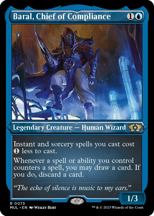 Baral Chief of Compliance Foil Etched (73) [MUL]