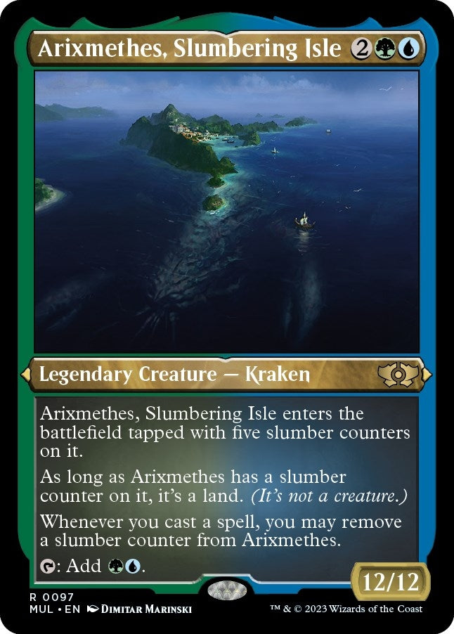 Arixmethes Slumbering Isle Foil Etched (97) [MUL]