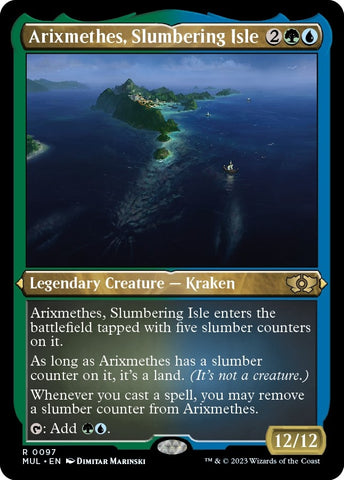 Arixmethes Slumbering Isle Foil Etched (97) [MUL]