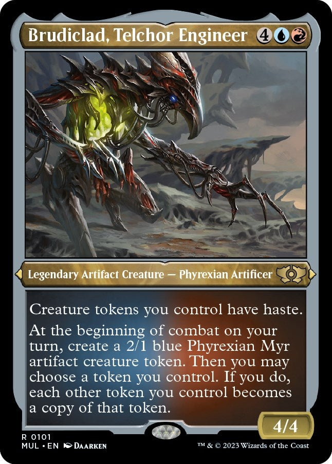 Brudiclad, Telchor Engineer (Foil Etched) [Multiverse Legends]