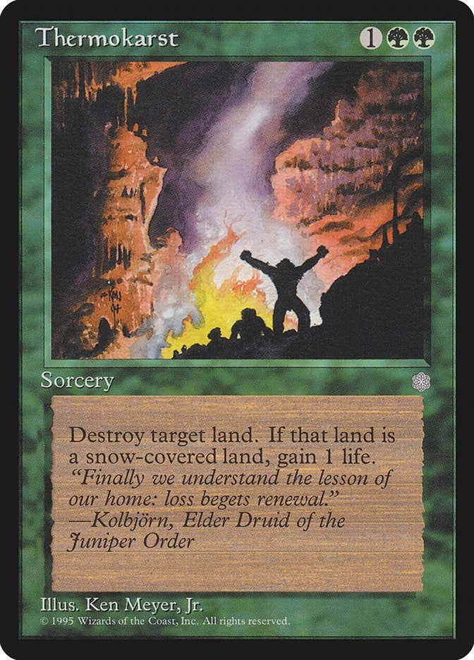 Thermokarst [ICE]