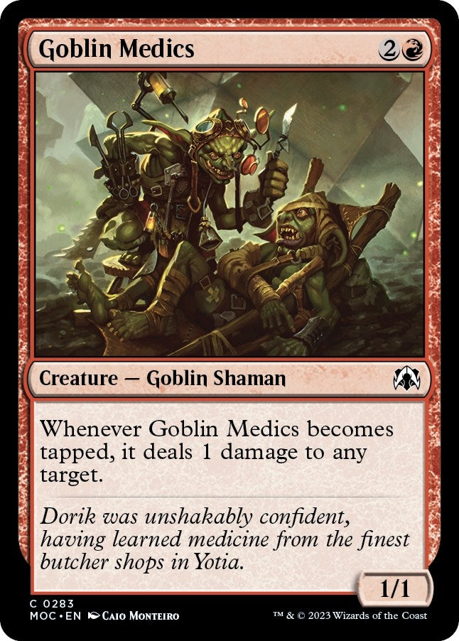 Goblin Medics (283) [MOC]