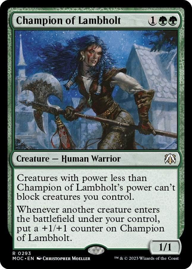 Champion of Lambholt (293) [MOC]