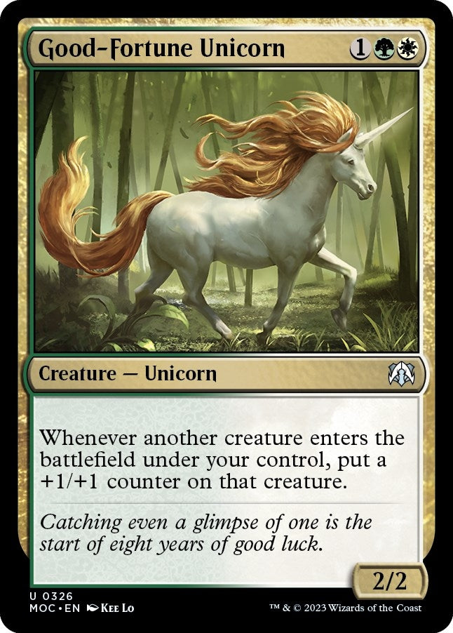 Good-Fortune Unicorn [March of the Machine Commander]
