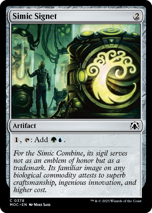 Simic Signet (378) [MOC]