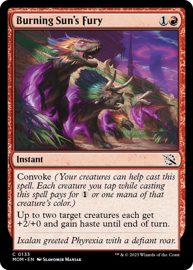 Burning Sun's Fury [March of the Machine]