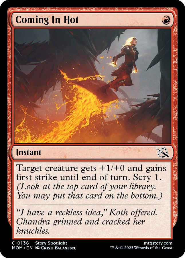 Coming In Hot [March of the Machine]