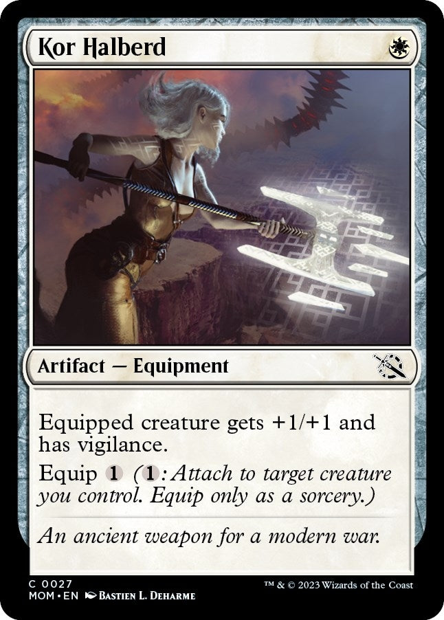 Kor Halberd [March of the Machine]